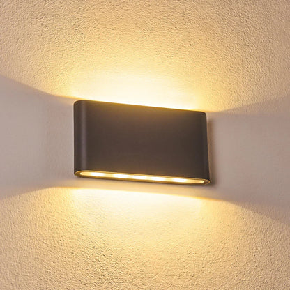 Lumière extérieure moderne étanche orientable haut-bas