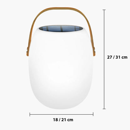 Lampe solaire portable pour patio