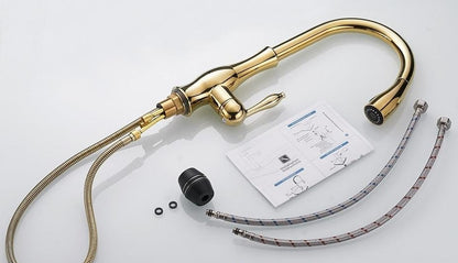 Robinet de cuisine moderne à tirette