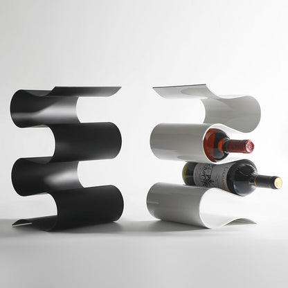 Elegantes Metall-Weinregal für den Tisch-Aster Selection