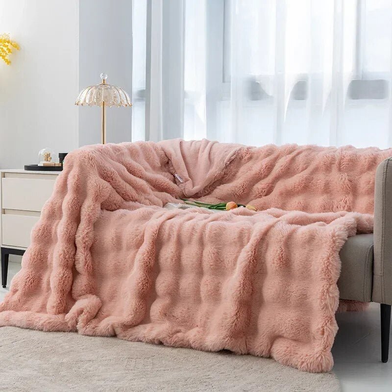 Couverture d'hiver moelleuse pour le confort