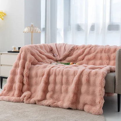 Couverture d'hiver moelleuse pour le confort