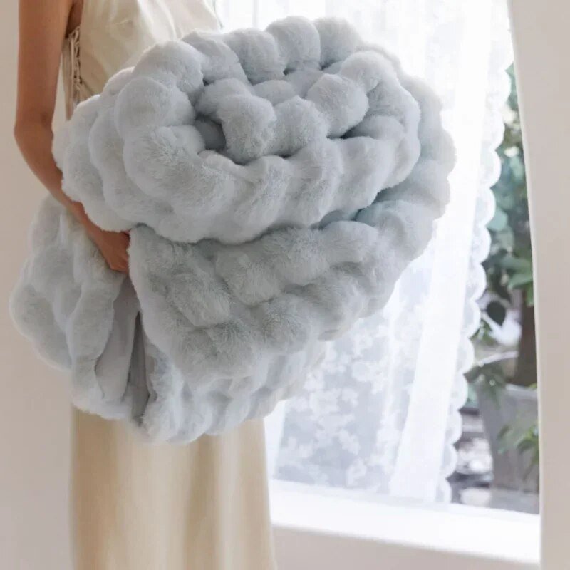 Couverture d'hiver moelleuse pour le confort