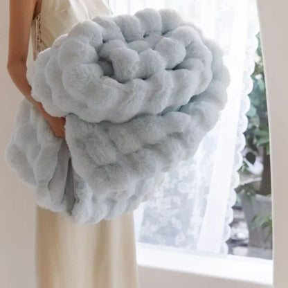 Couverture d'hiver moelleuse pour le confort