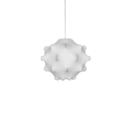 Lampe suspendue en forme de cocon sculptural