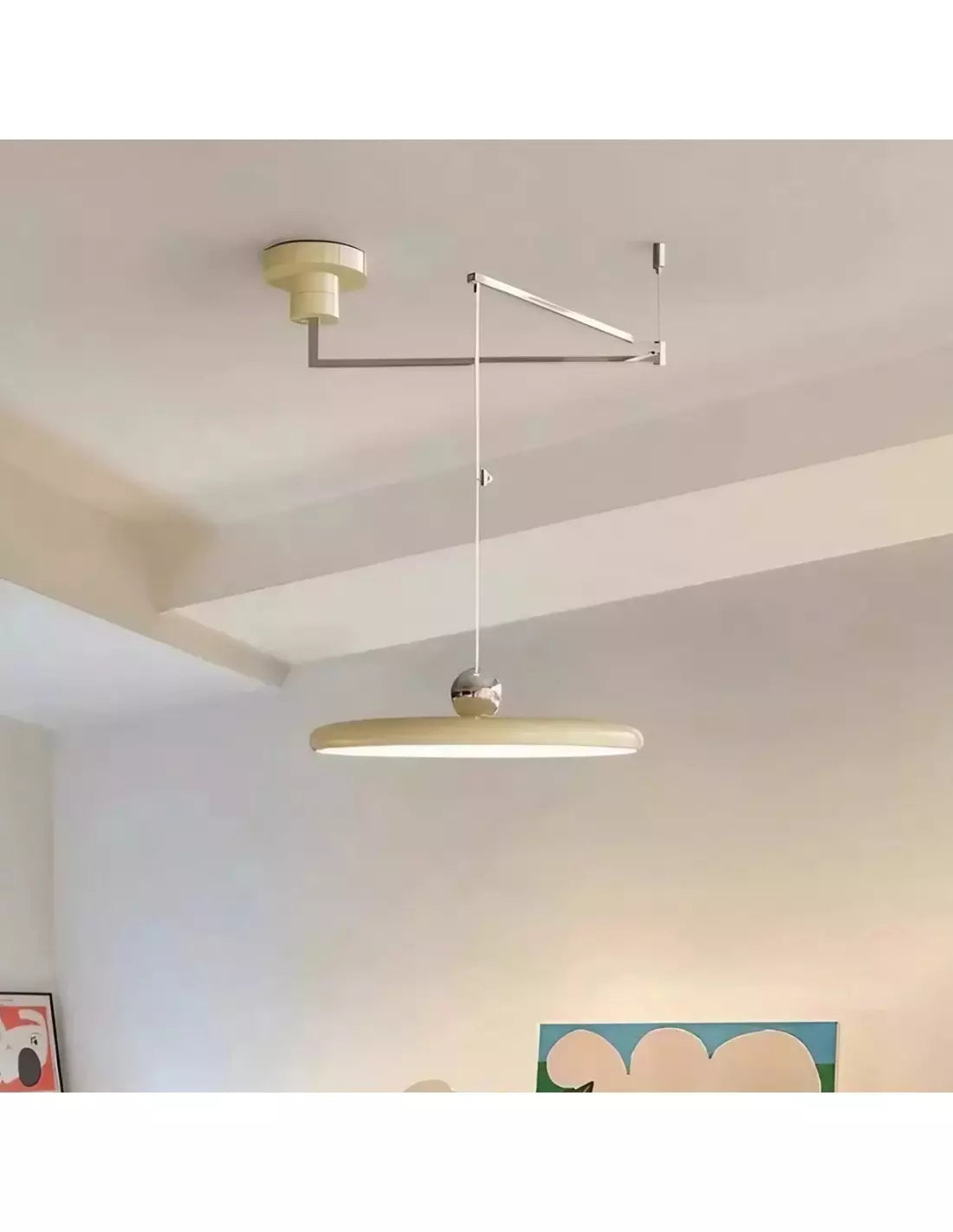 Lustre moderne avec bras pivotant
