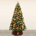 Sapin de Noël artificiel style coton nordique Canelle